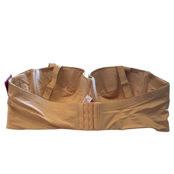 Finallybra BULGEnator™ No Underarm Bulge Multiway Push In Bra Size 48B Nude - Picture 3 of 11